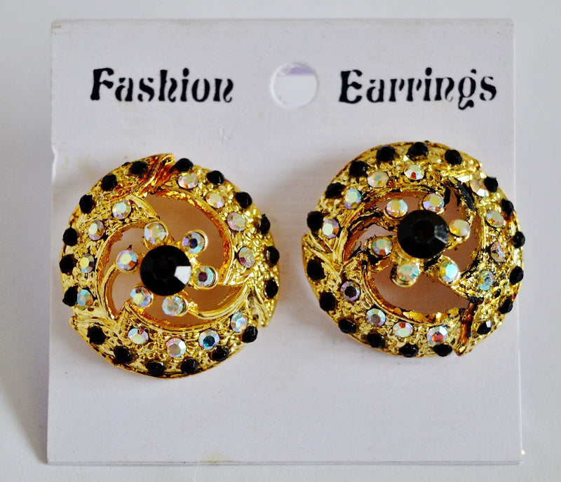 Black & White Stones Earrings