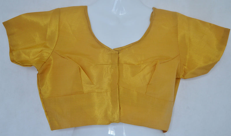 Gold Brocade Blouse Size 40
