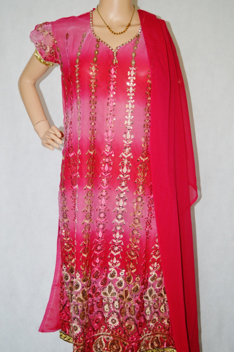 Stitched Salwar Kameez Suit Designer Dress!