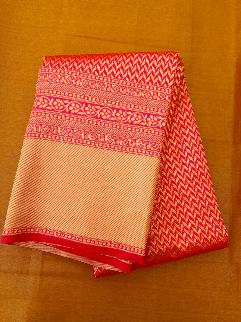 Beautifully Designed Kanchipuram silk saree