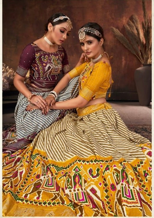 Designer Lehenga Choli With Stone Work