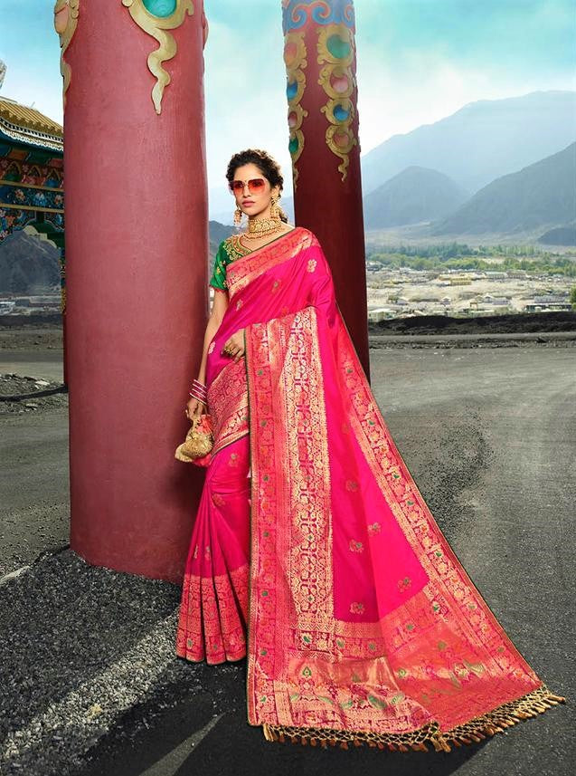 Super Stylish Designer Pure Silk Saree