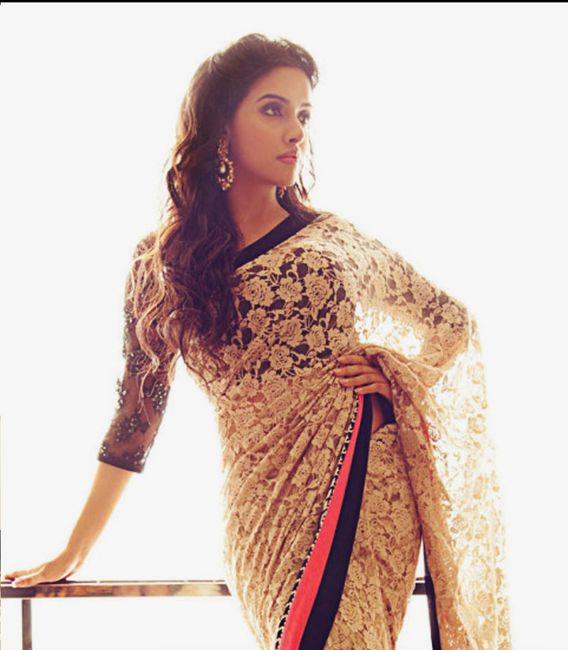 Bollywood Asin Rasal Net Saree